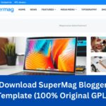Download SuperMag Blogger Template (100% Original GPL)